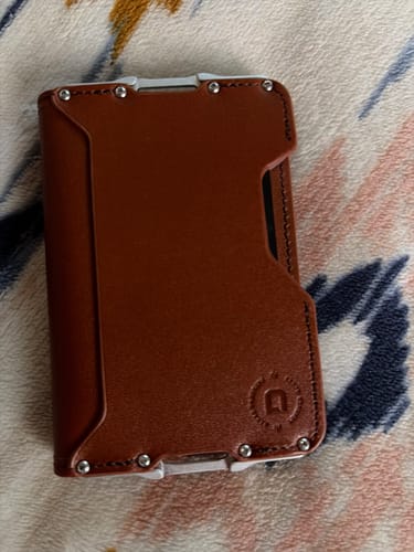 Dango D03 Dapper portafoglio bifold pelle whiskey brown