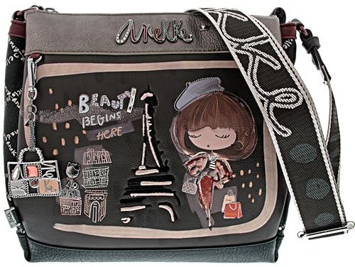Anekke Mademoiselle Tracolla 3 Scomparti Borsa Donna