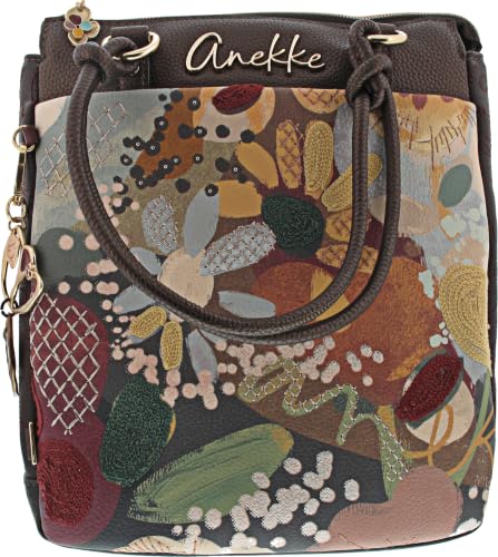 Anekke Blossom zaino convertibile borsa medio oro