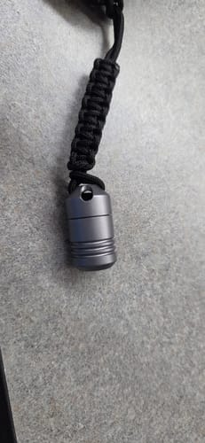 Dango Capsule contenitore alluminio impermeabile grigio