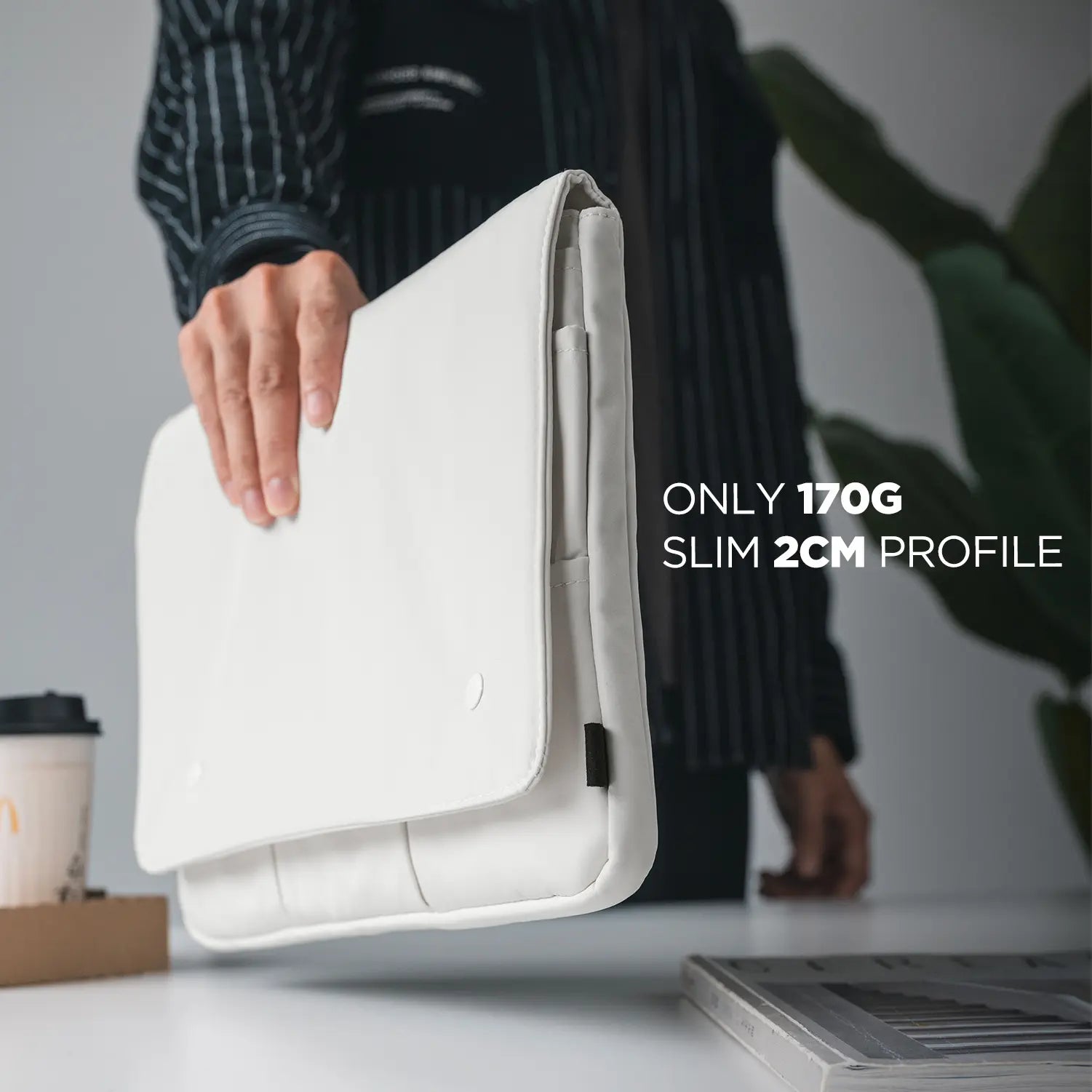 VULKIT Bags VNP100 Custodia Laptop 13 Pollici Nera 7 Tasche