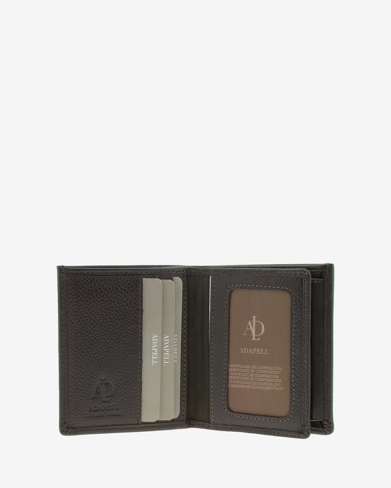 Adapell Urban 1661 portafoglio uomo nero RFID moneta