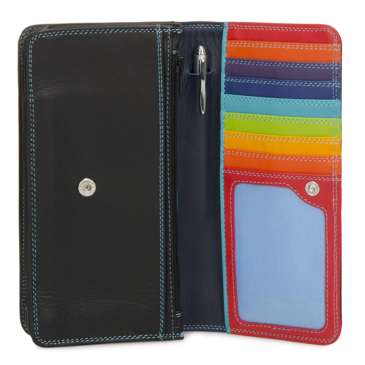 Mywalit Milano 237-4 Portafoglio Donna Multicolore 18 cm