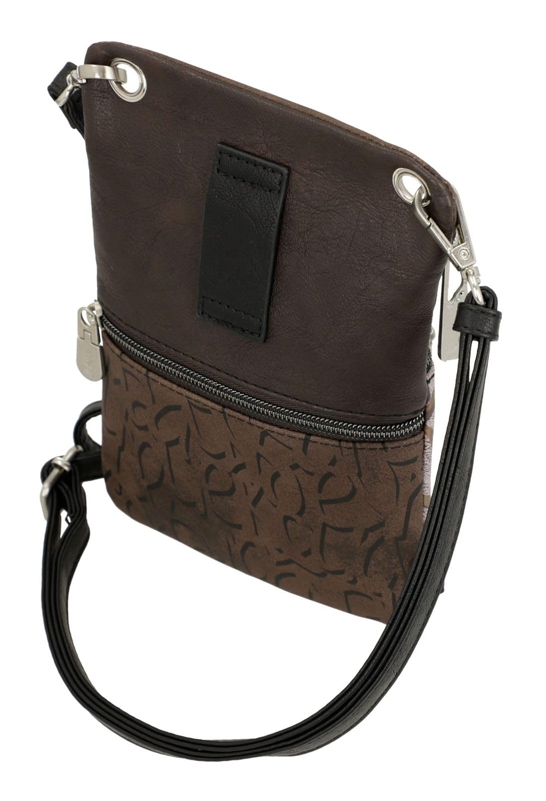 ANEKKE Outer Mantle mini tracolla marrone 15x23x2 cm