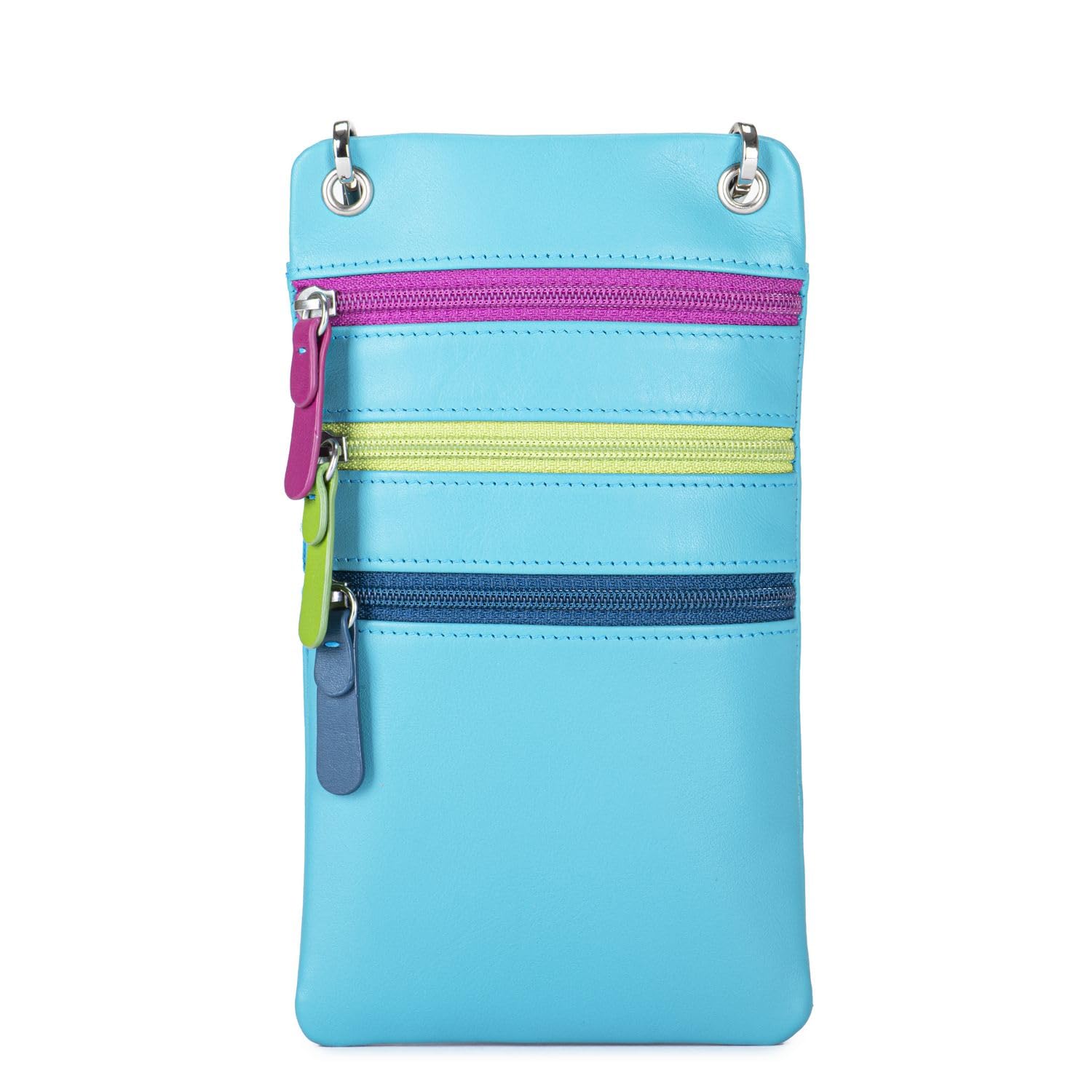 Mywalit Milano Travel Neck Purse Tracolla Pelle Royal