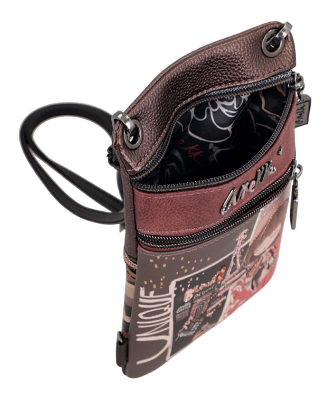 Anekke Mademoiselle mini tracolla 2 scomparti donna Parigi