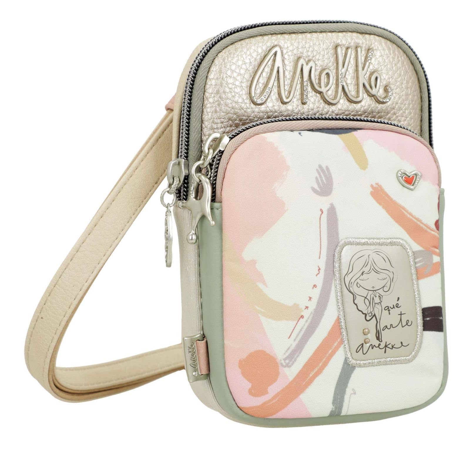 Anekke Original Bandolera Mini tracolla con tasca