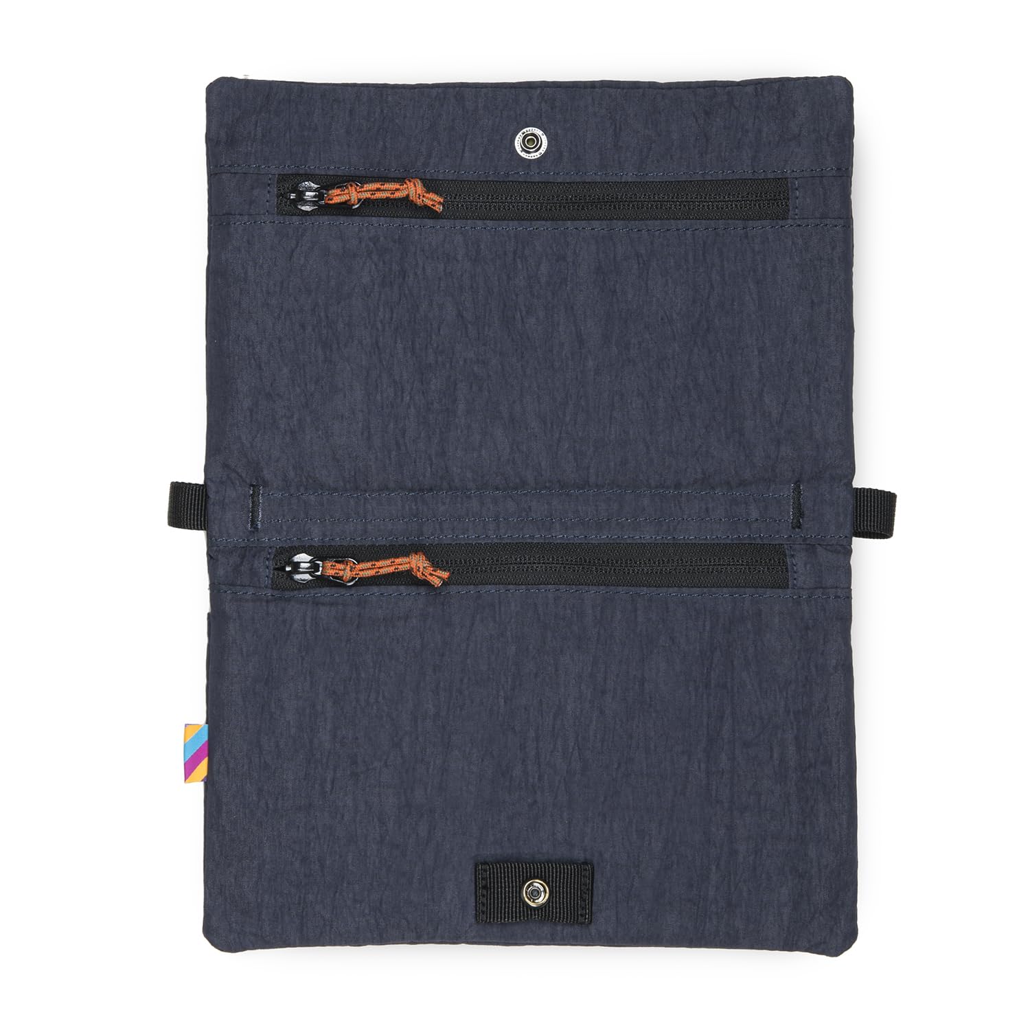 Mywalit Kyoto Small Organiser Borsa a Tracolla Navy Pelle