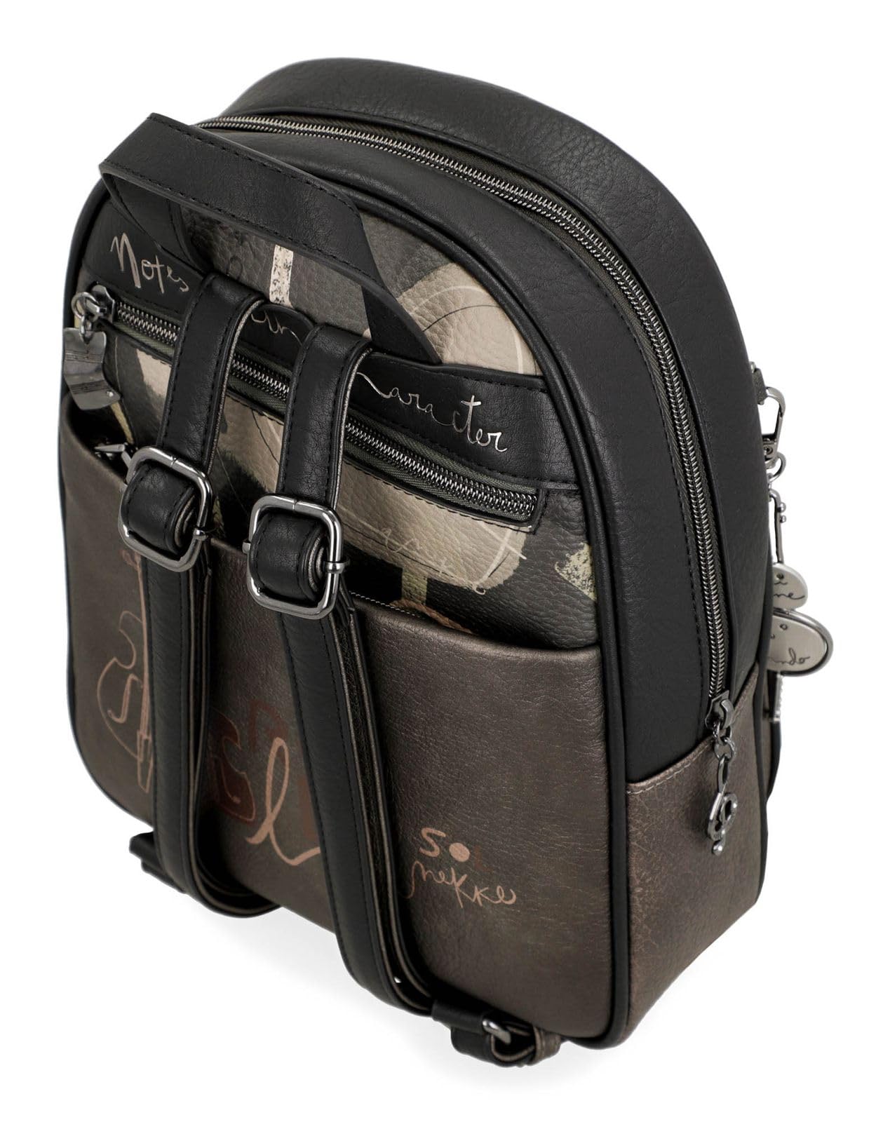 Anekke Melody Zaino Medio con Tasche Anteriori
