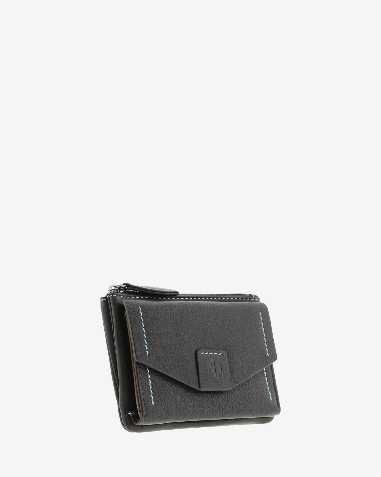 Adapell Annette 4160 portafoglio donna Nero 6 carte patta