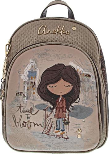 Anekke Tulip Zaino Medio Foderato con Tasche