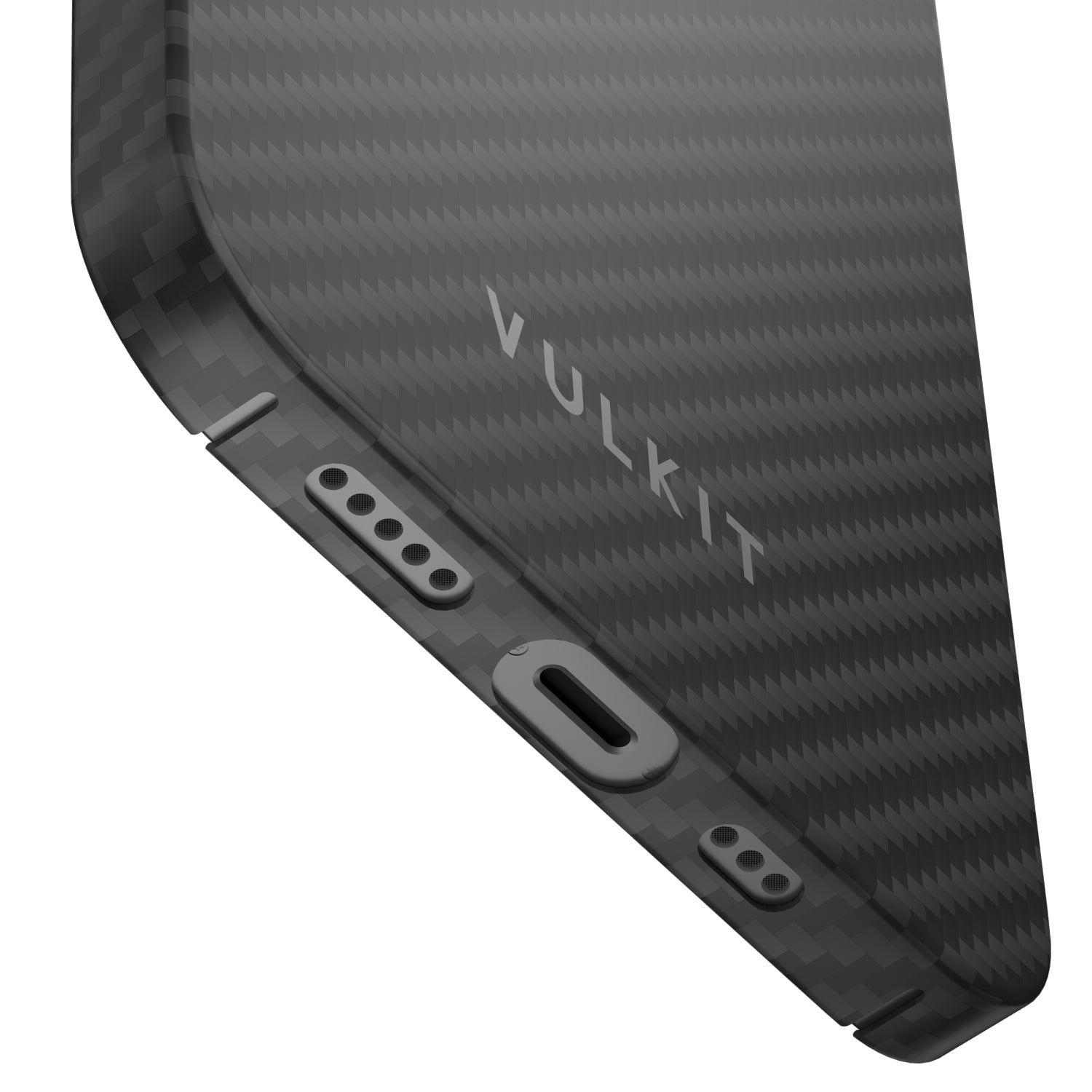 VULKIT VPA103 Cover iPhone 12/13 Fibra Carbonio