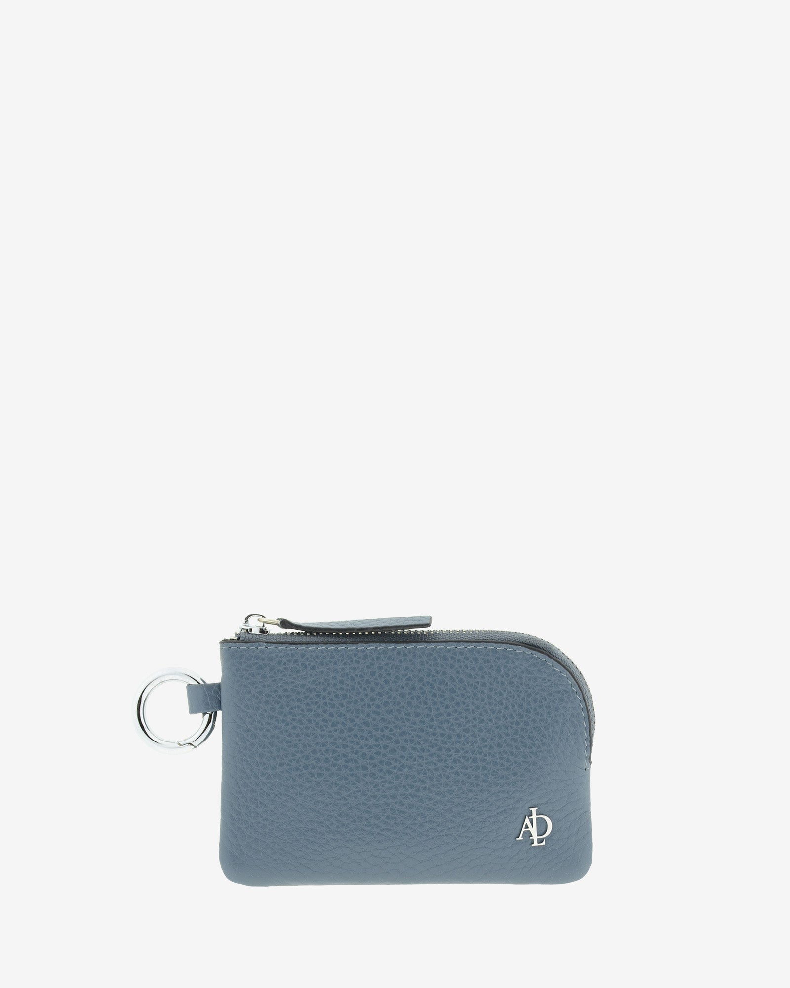 Adapell Nude portamonete slim pelle topo 3 carte RFID chiavi