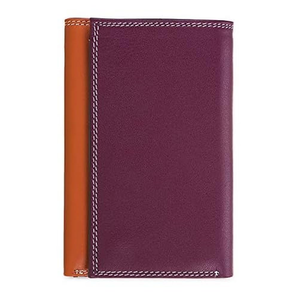 Mywalit Milano Wrap Purse Portafoglio Pelle Sangria Multi