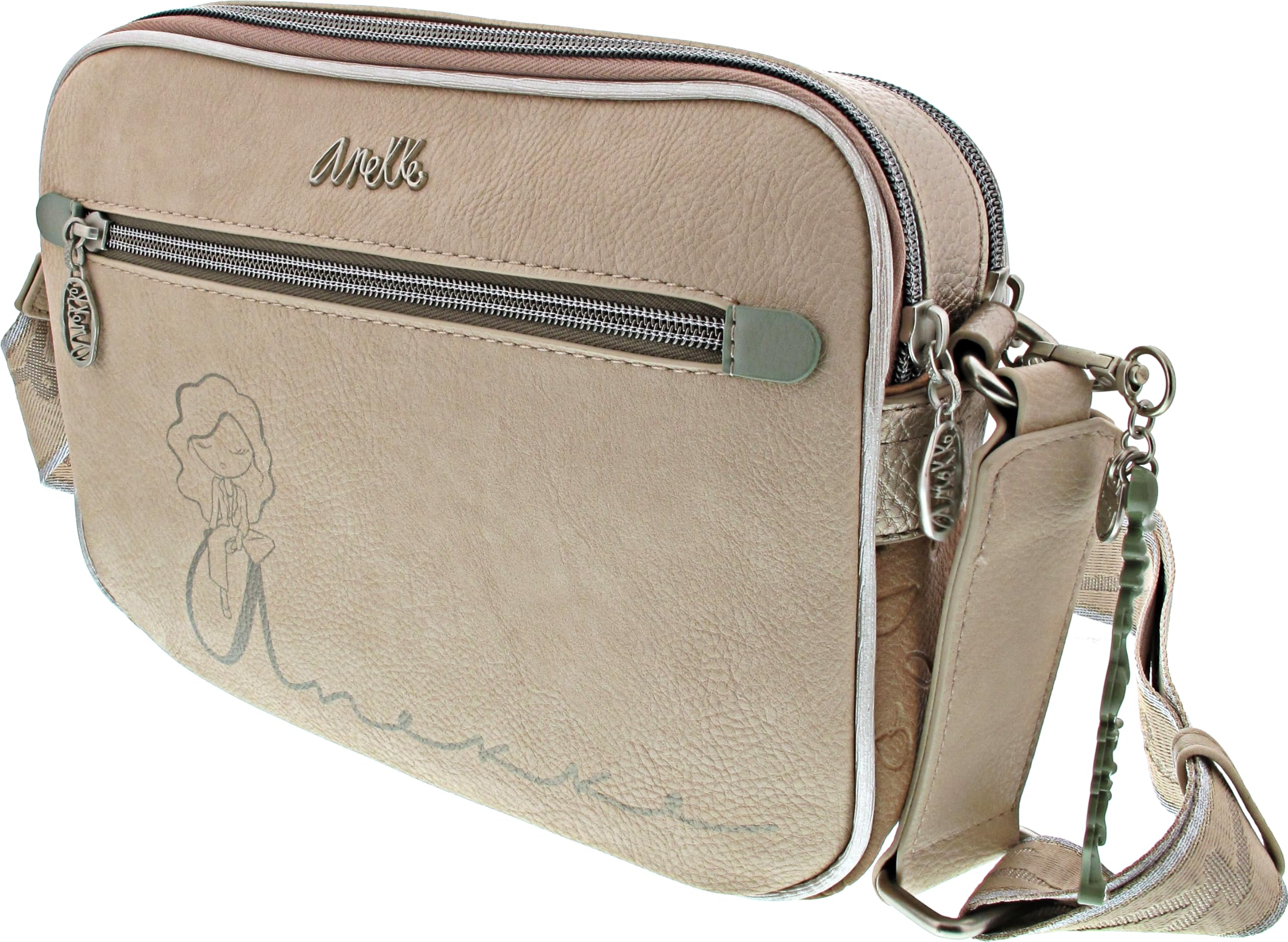Anekke Original borsa a tracolla 26x20x6 cm cerniera