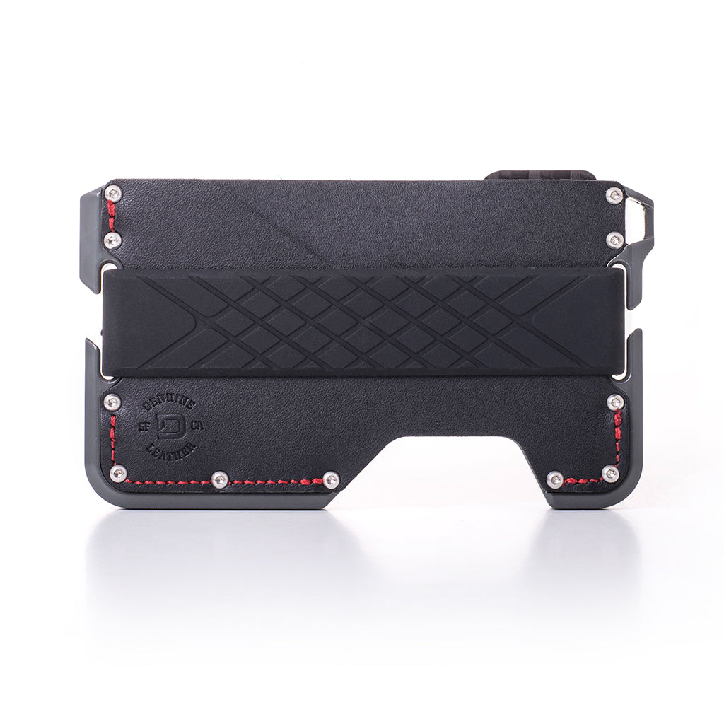 Dango D01 R-Spec portafoglio alluminio nero RFID 12 carte