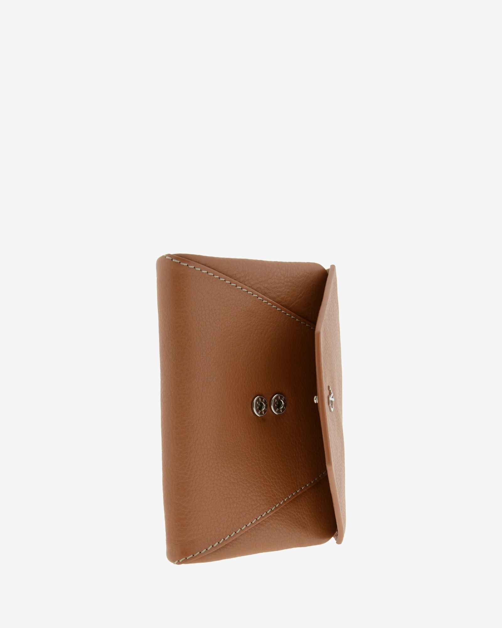 Adapell Lettera 4236 Portafoglio Donna Marrone Doppia Zip