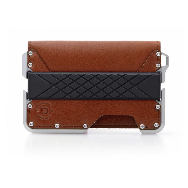 Dango D-Series D01 Dapper portafoglio bifold pelle marrone