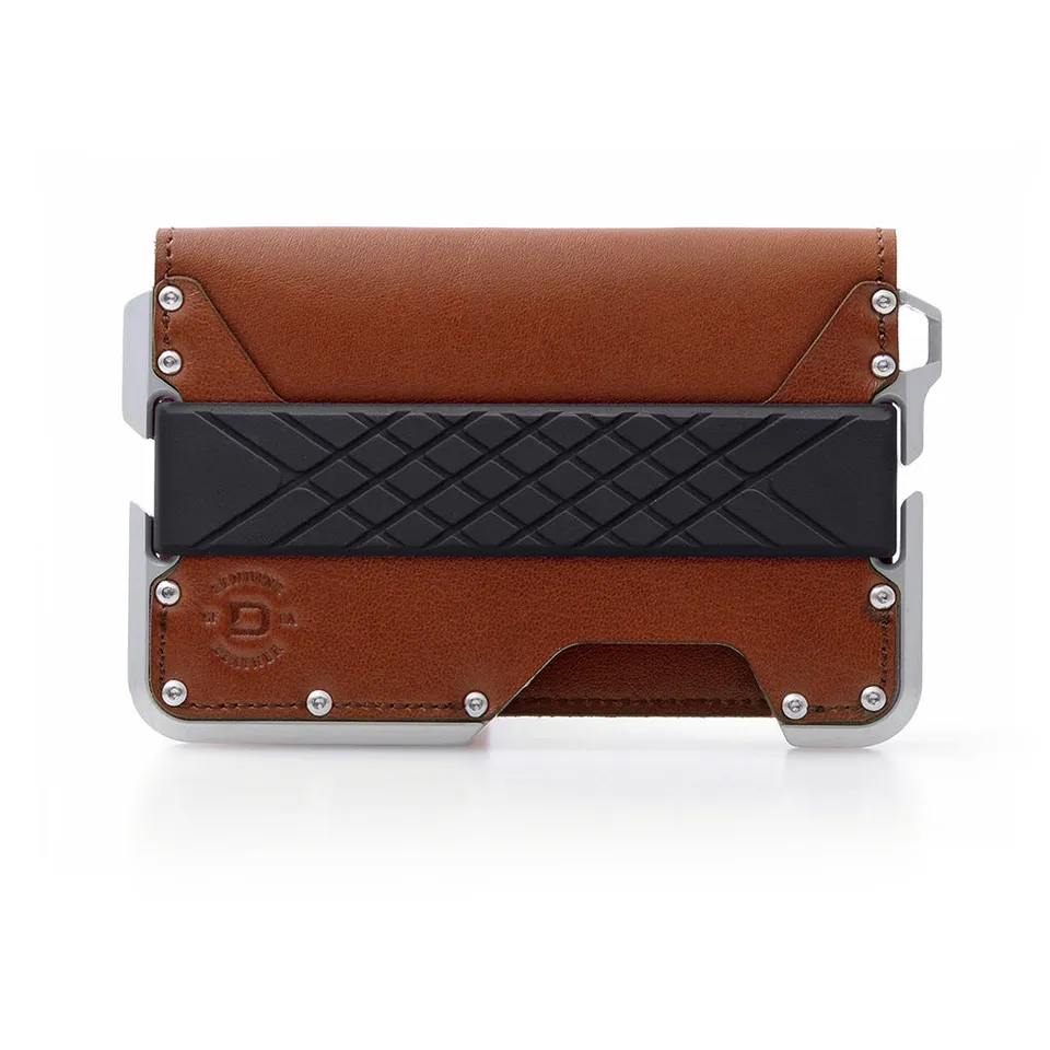 Dango D-Series D01 Dapper portafoglio bifold pelle marrone
