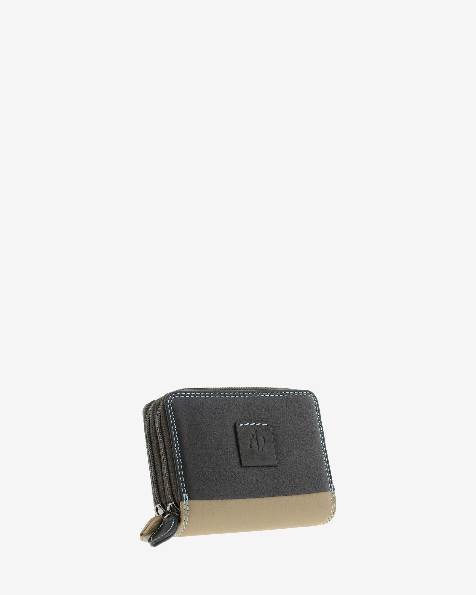 Adapell Annette 4162 portacarte pelle doppia cerniera nero