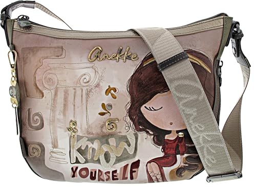 Anekke Muse Borsa Tracolla Grande Donna Stampa