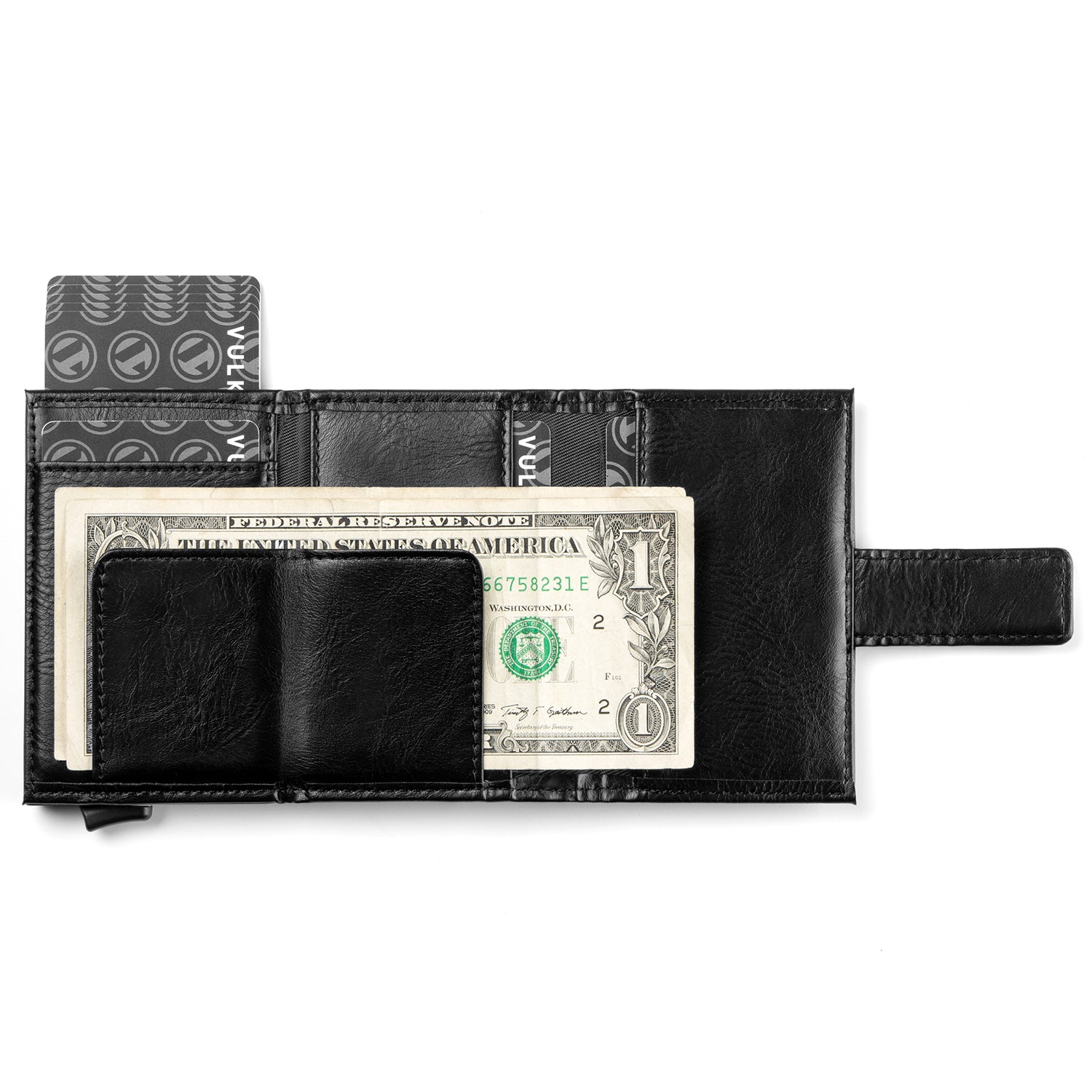VULKIT VC204 Cross Wine Portafoglio Carte RFID