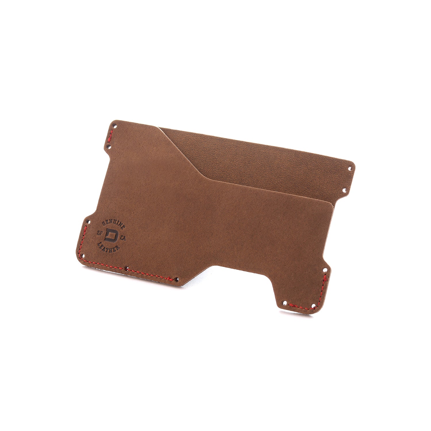 Dango Horizontal tasca pelle orizzontale Whiskey Brown 4 carte