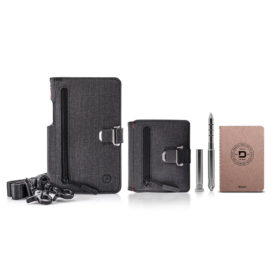 Dango P-Series P01 P02 Pen portafoglio viaggio DTEX nero set