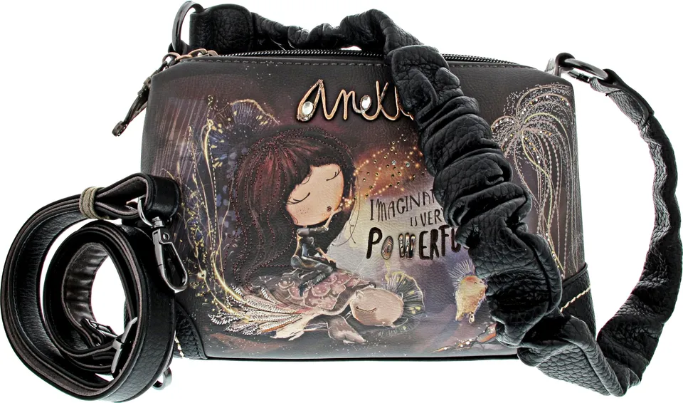 Anekke Dreamverse Tracolla Piccola Hobo con Zip