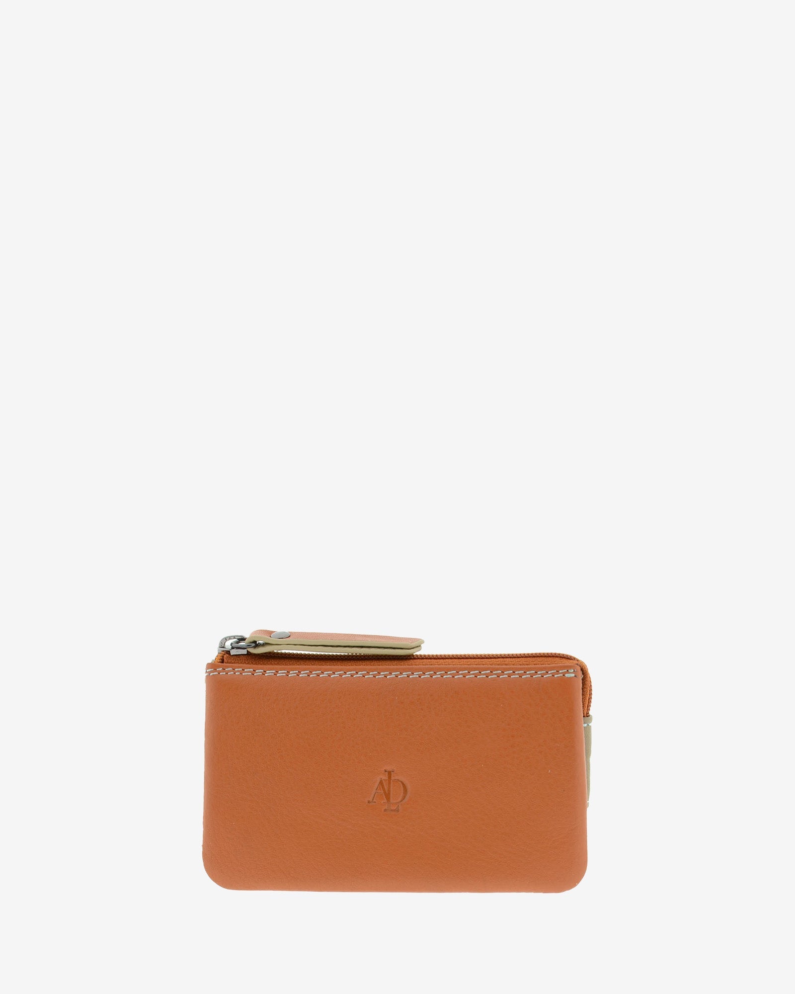 Adapell 4192 portamonete pelle senape 5 scomparti zip