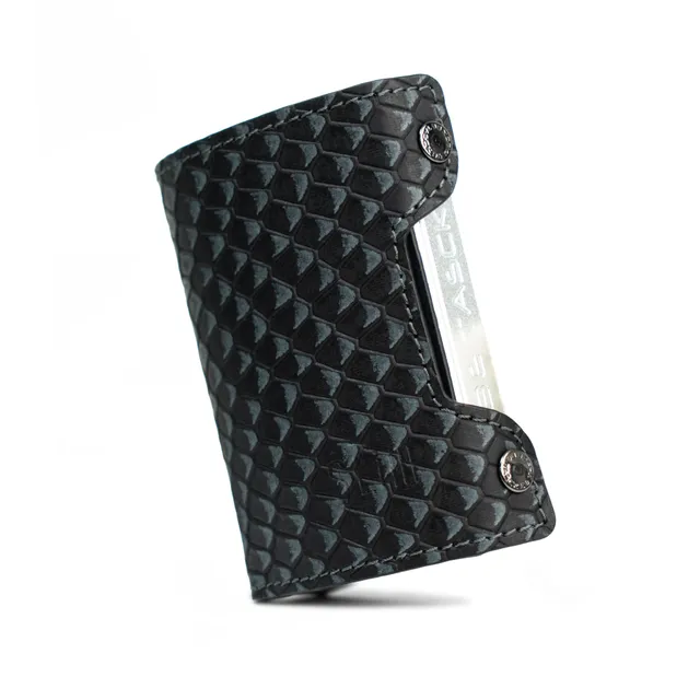 SLim Be Tasck portafoglio pelle stampa Squalo Blu