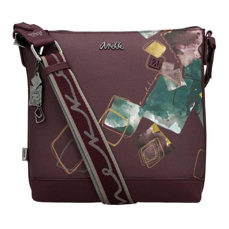 Anekke Evolution Media Borsa Tracolla Donna Stampa