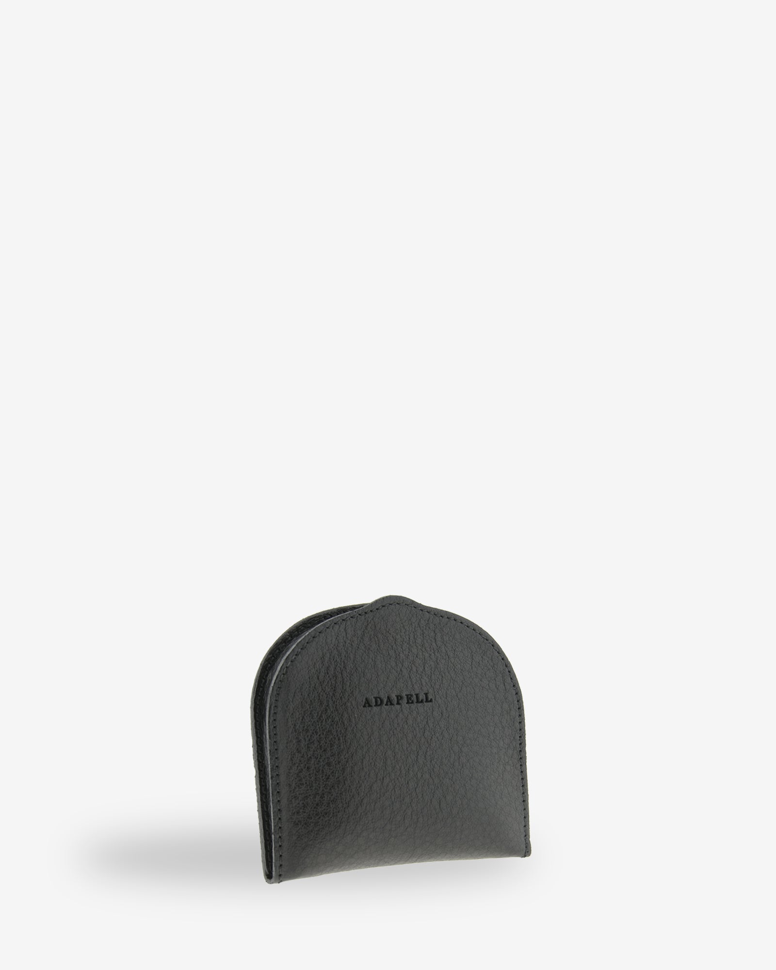 Adapell 8102 Portamonete Uomo Nero a Taco in Pelle