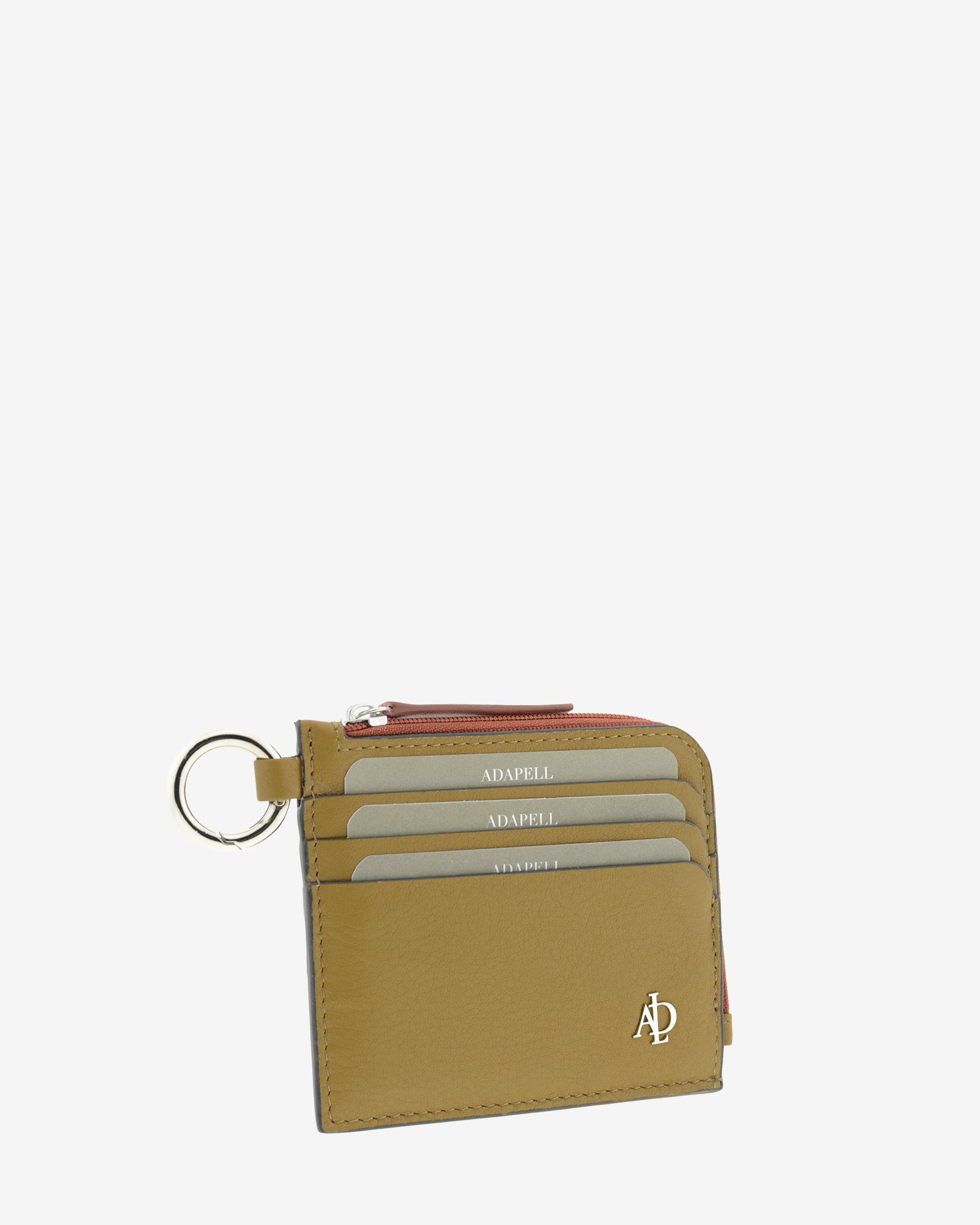 Adapell Brisa Portacarte Donna Ambra Ebano con Zip