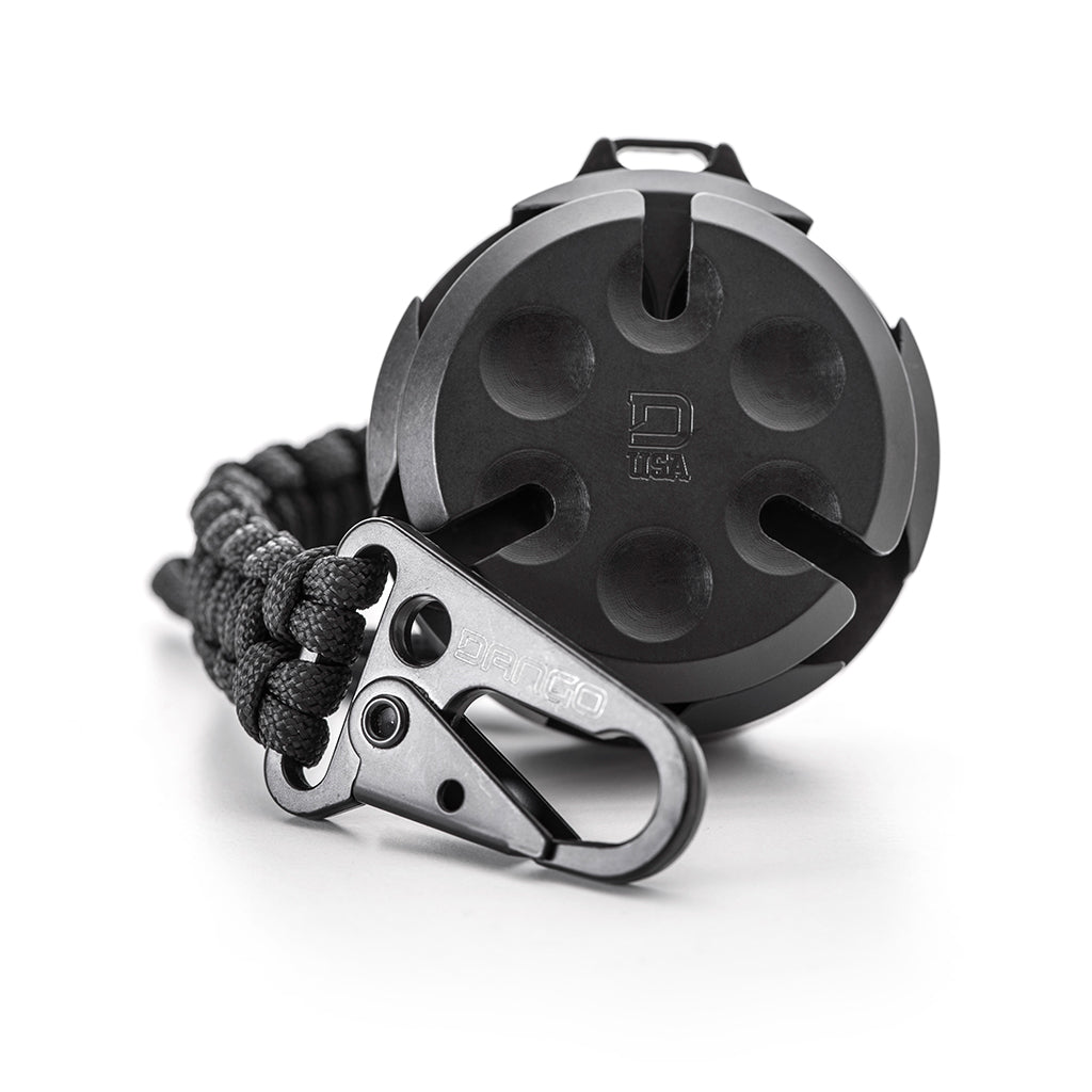 Dango Coin Capsule portamonete Jet Black alluminio + tether