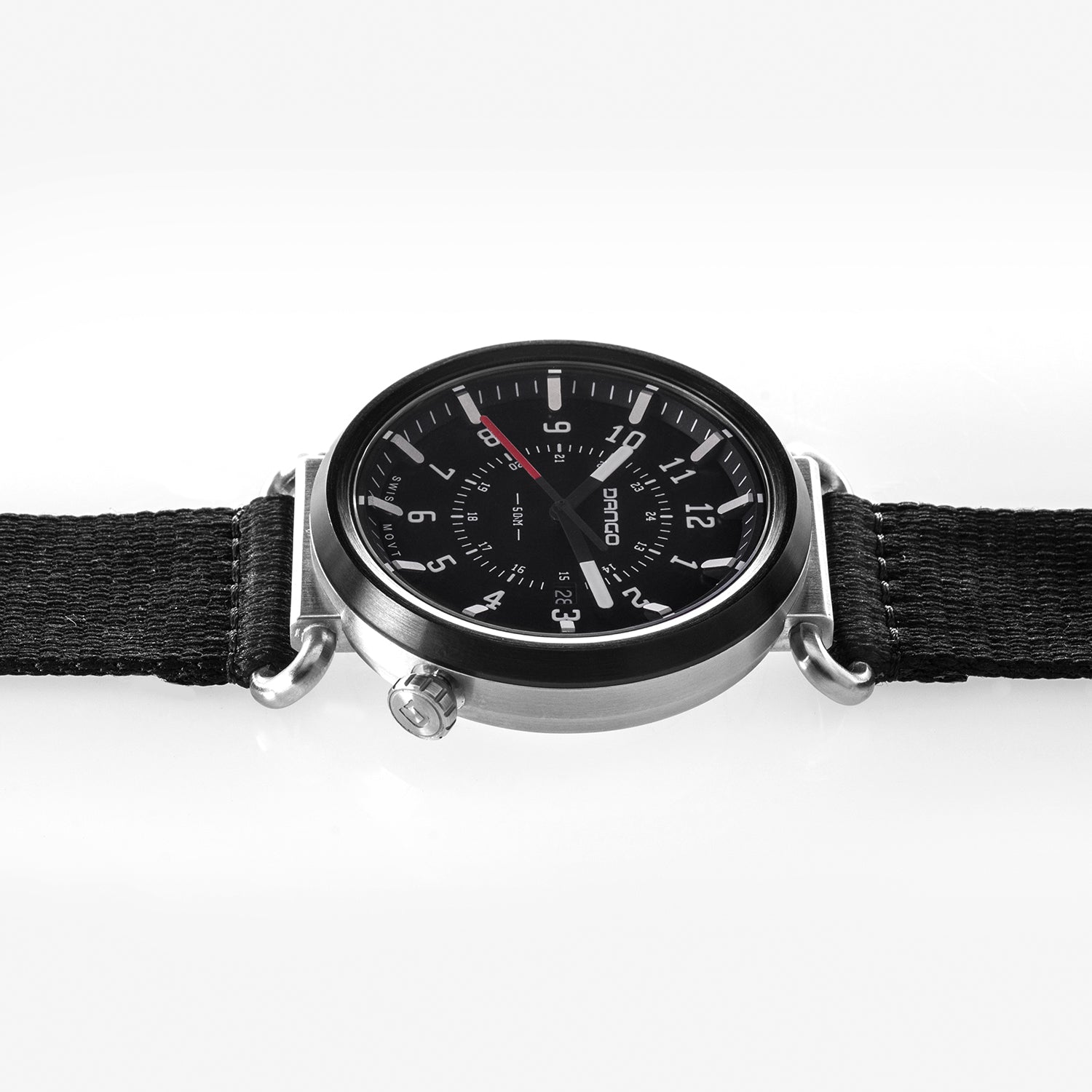 Dango TK-01 orologio outdoor quarzo nylon nero 45mm