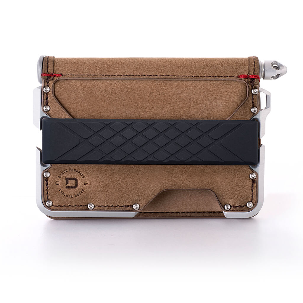 Dango D01 Dapper portafoglio con penna whiskey brown
