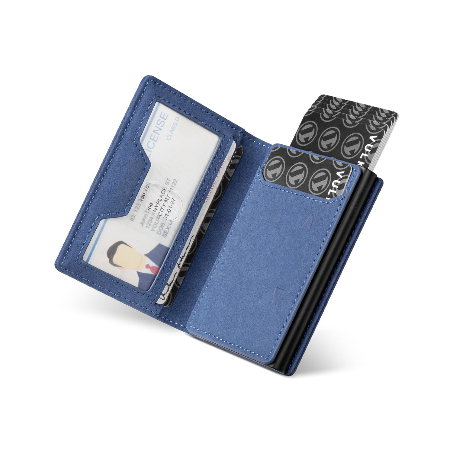 VULKIT VC502 portafoglio bifold RFID espulsore carte