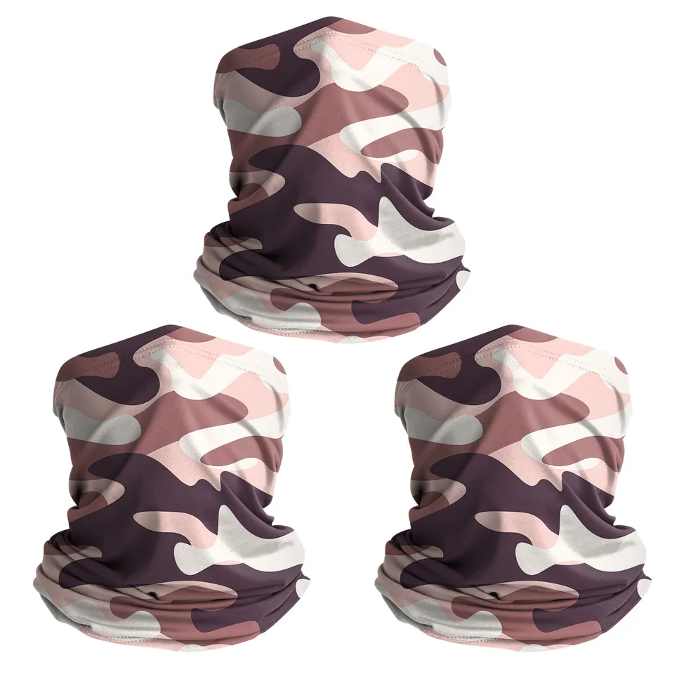 VULKIT TJKL100 Scaldacollo Bandana 3 Pezzi Mimetico