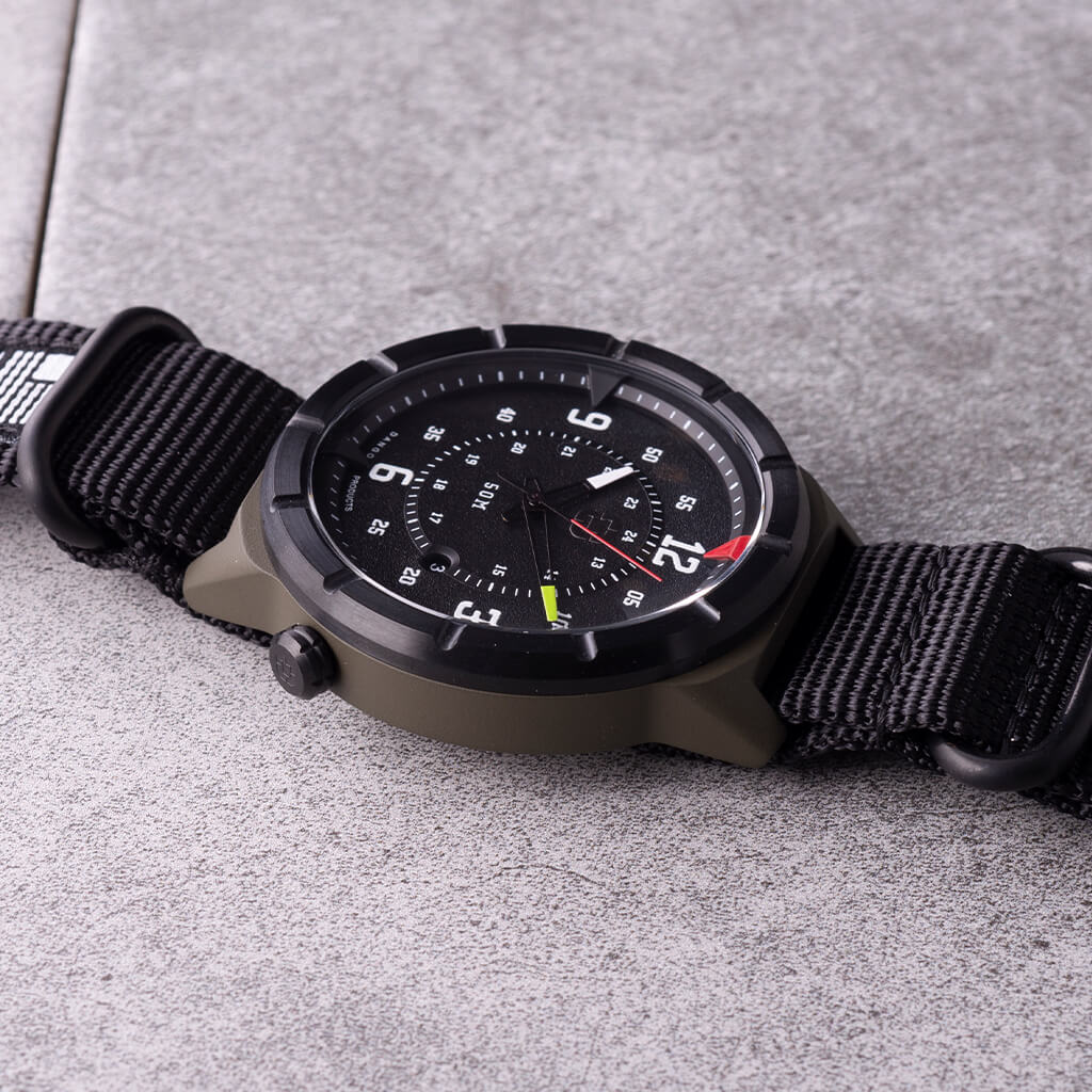Dango Spec-Ops orologio militare 45mm OD Green