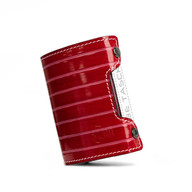 SLim Cover Pelle Be Tasck Lollipop Rosso Rosa