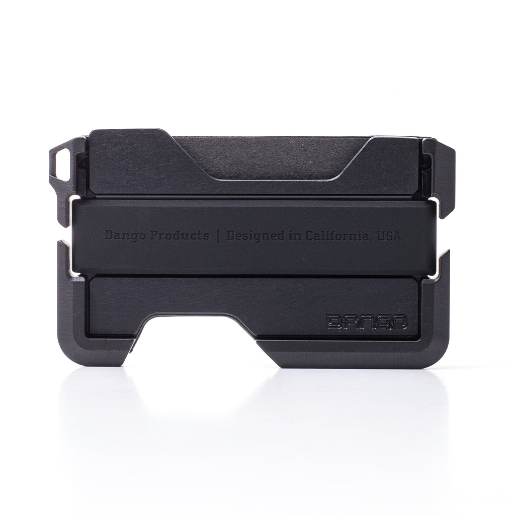 Dango D01 Dapper Portafoglio alluminio nero 12 carte
