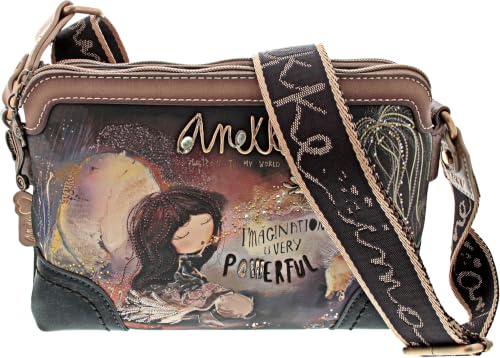 Anekke Dreamverse Borsa Tracolla Donna 2 Scomparti 24x16x8