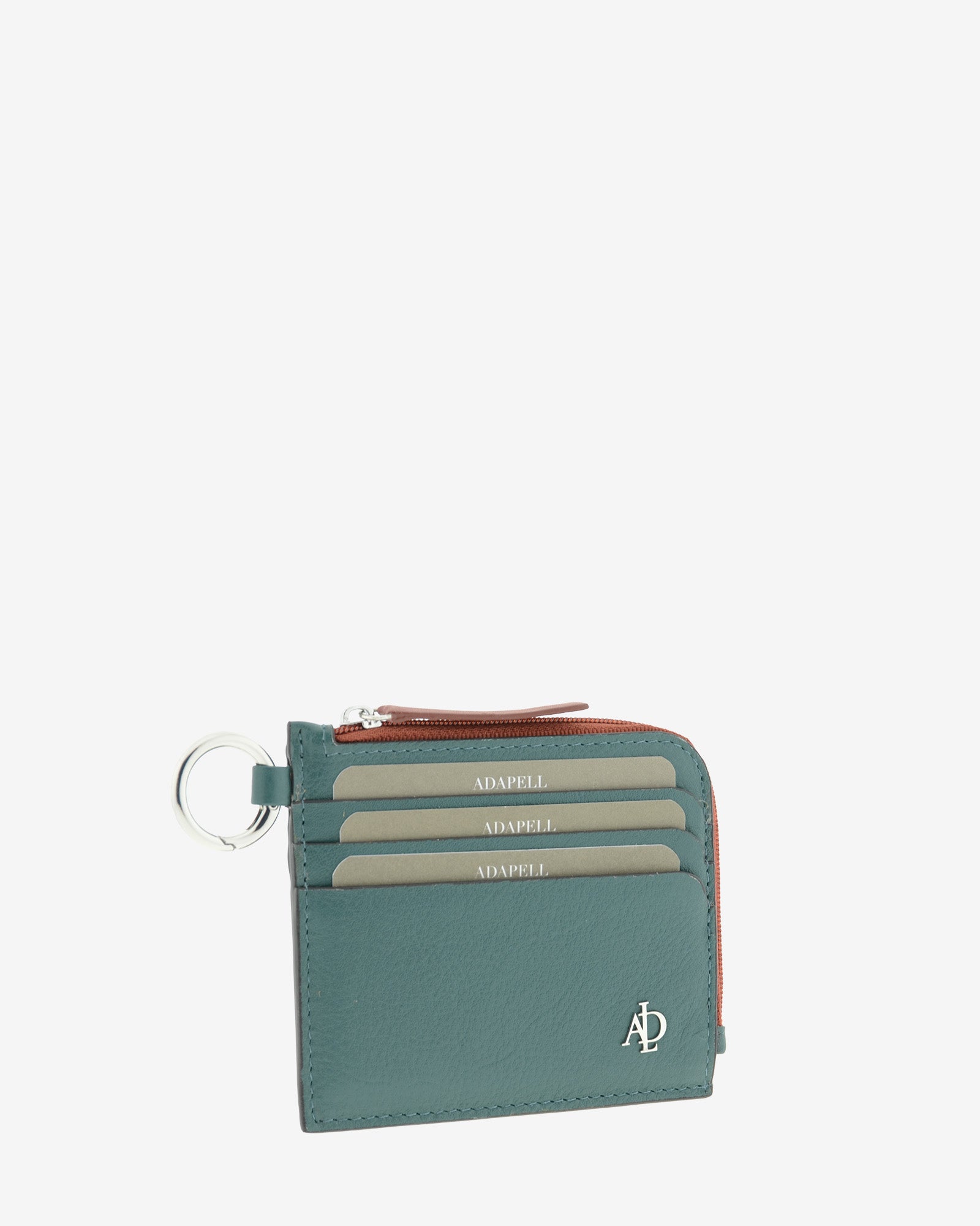 Adapell Brisa Portacarte Donna Ambra Ebano con Zip