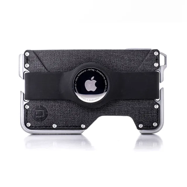 Dango D01 Dapper AirTag portafoglio nero DTEX