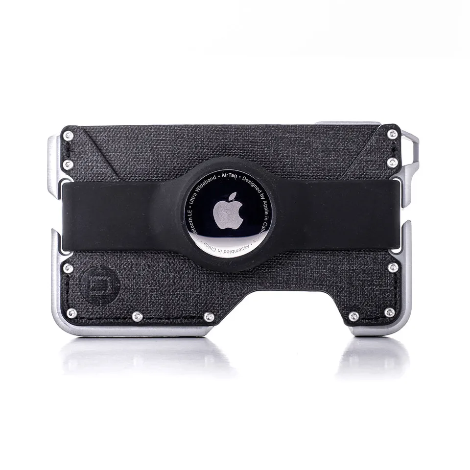 Dango D01 Dapper AirTag portafoglio nero DTEX