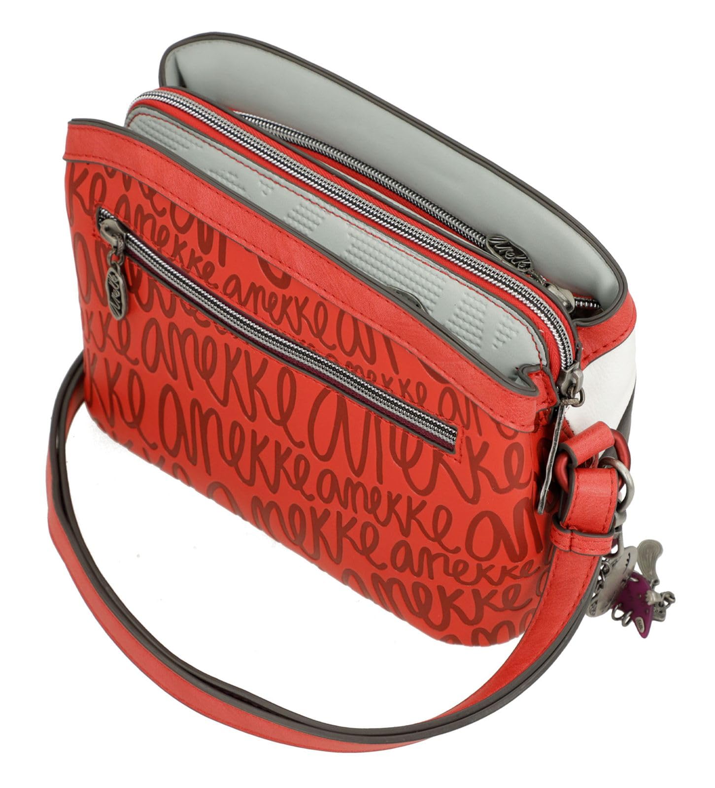 Anekke Fashion borsa media tracolla rimovibile donna