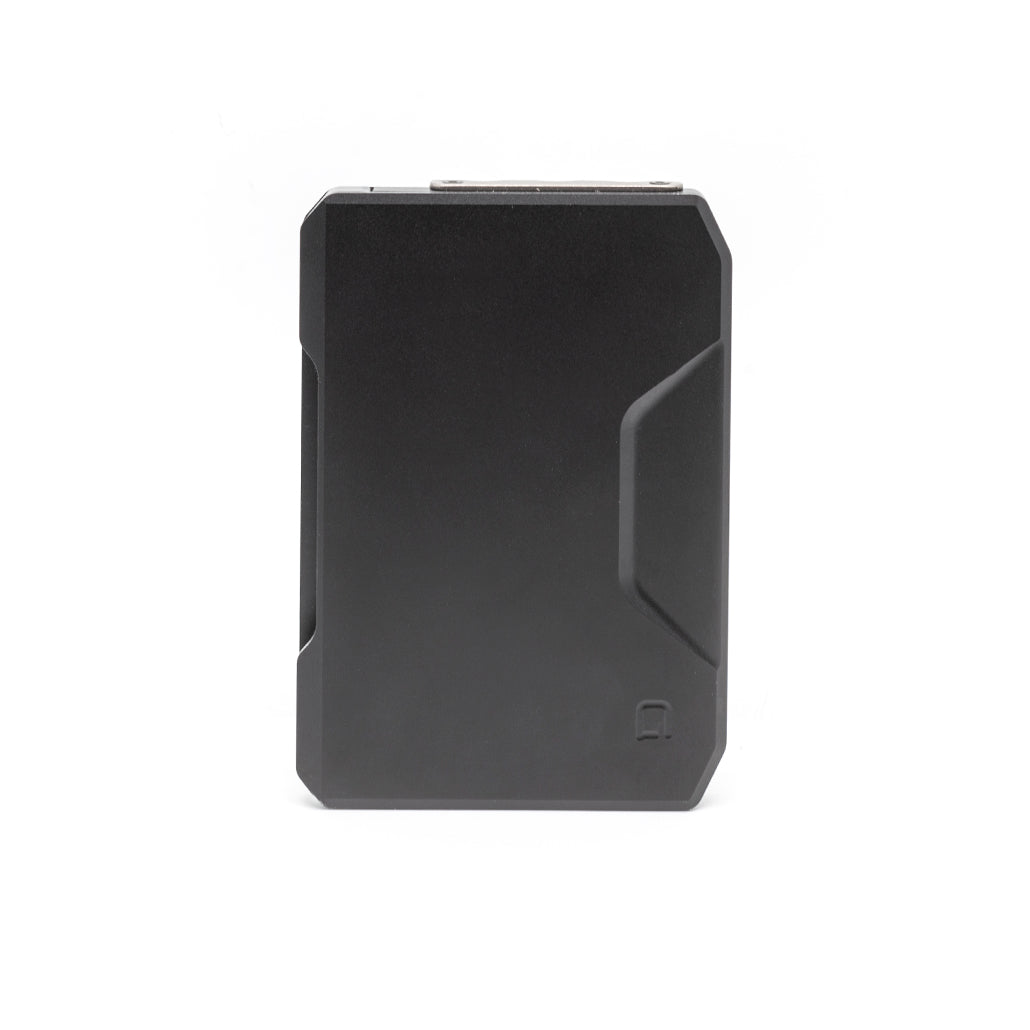 Dango SK1 Slide Kick portafoglio alluminio Jet Black titanio