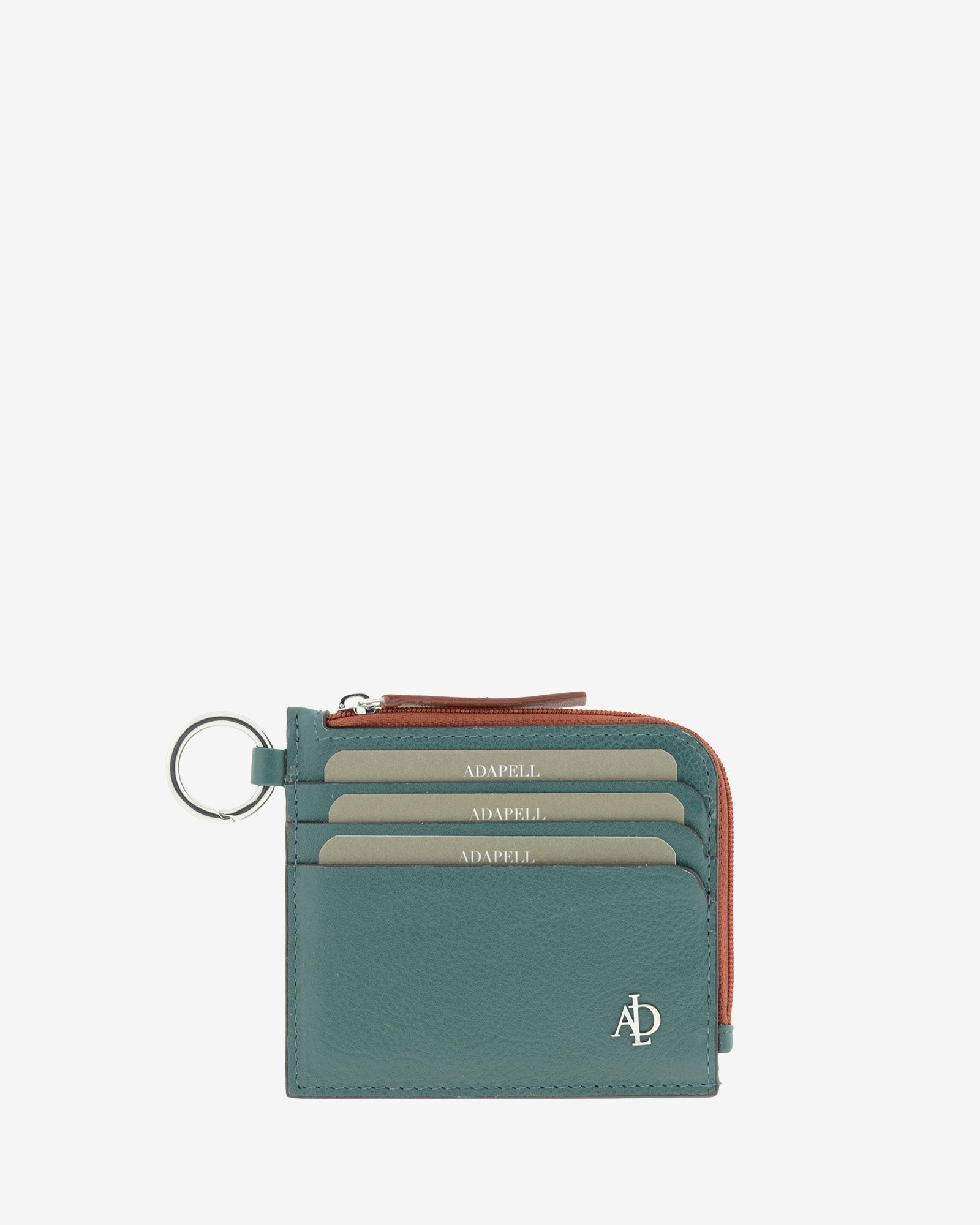 Adapell Brisa Portacarte Donna Ambra Ebano con Zip