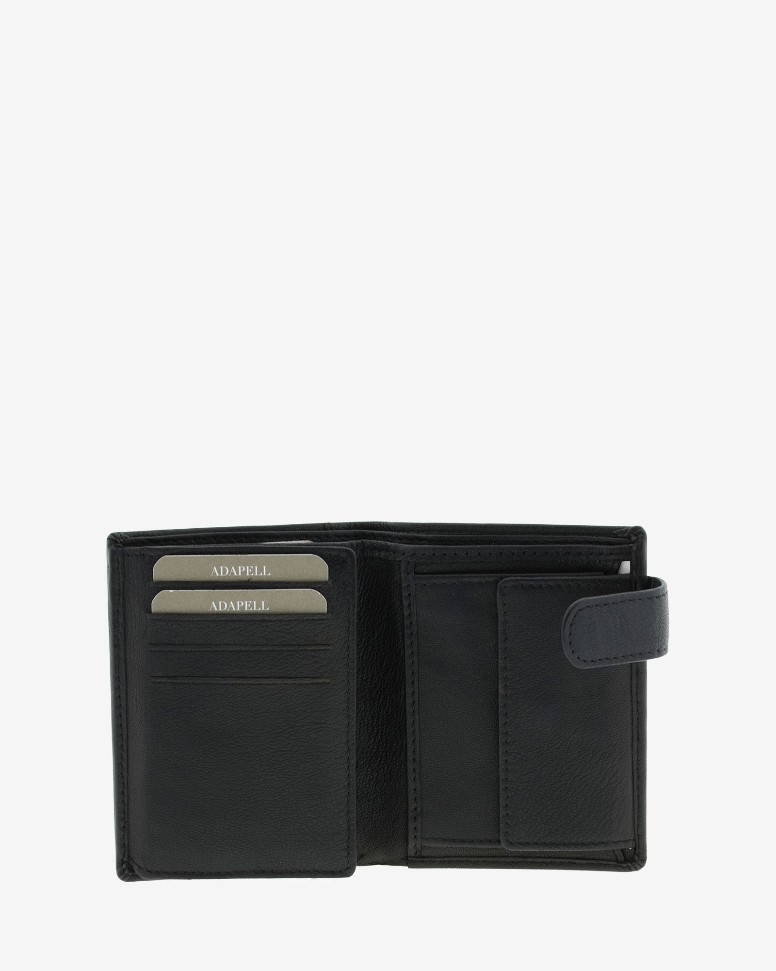 Adapell Maxwell 1655 portafoglio uomo pelle nero RFID